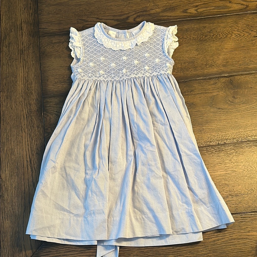 Charming Blue Kids Dress